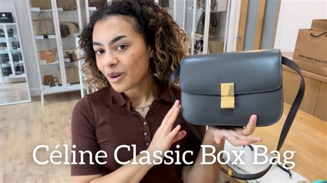 celine classic box bag inside|celine classic box bag python.